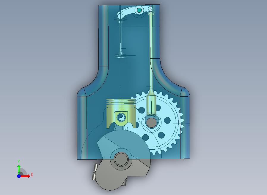 Motor+Compressor马达压缩结构3D图纸+STP格式