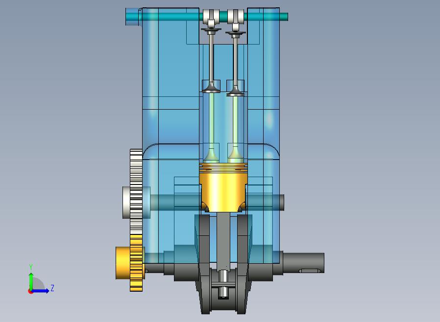 Motor+Compressor马达压缩结构3D图纸+STP格式