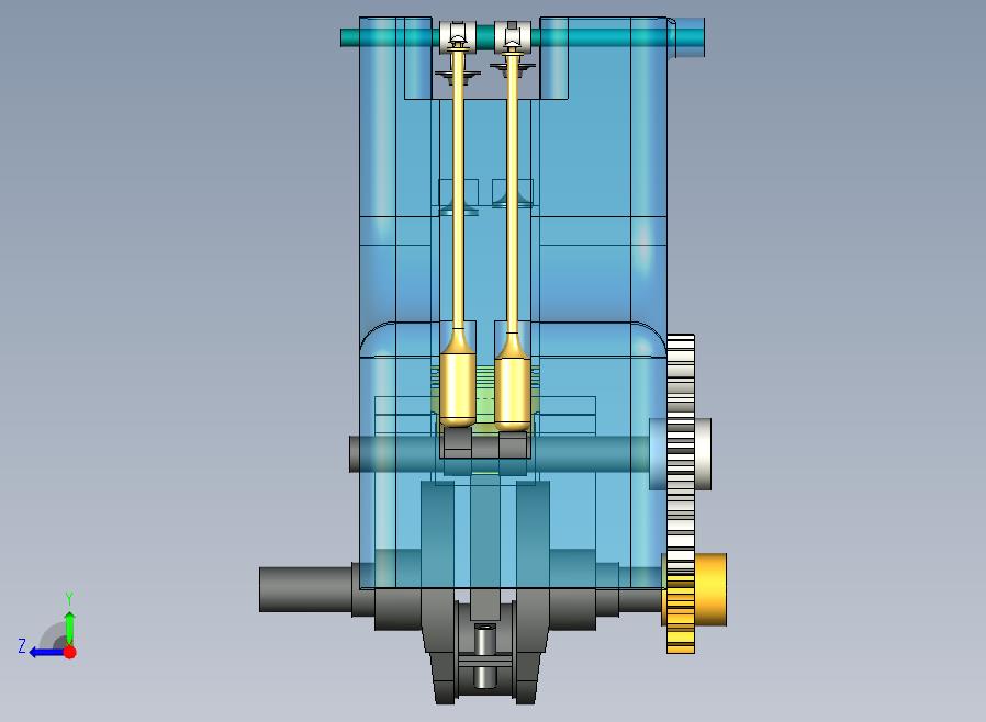 Motor+Compressor马达压缩结构3D图纸+STP格式