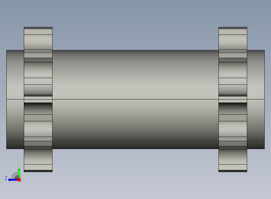 JI YS100-3-10DT-R18-76.2-C1 YS100-3机加工被动轮（76.2宽度专用）