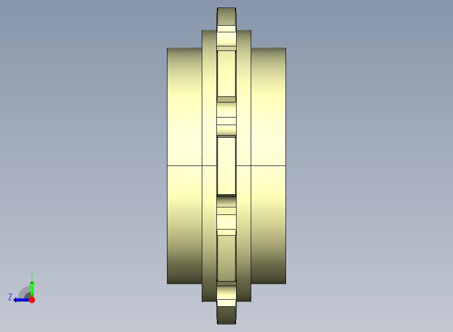 JS YS300-7-10T-R25-C1机加工主动轮