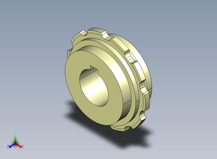 JS YS300-7-10T-R30-C1机加工主动轮