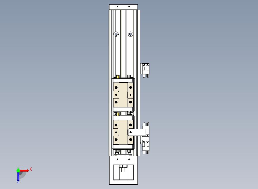 KK60-300A2-F0 模组 标准A2双滑座 KK60-A2-F0 替换上银