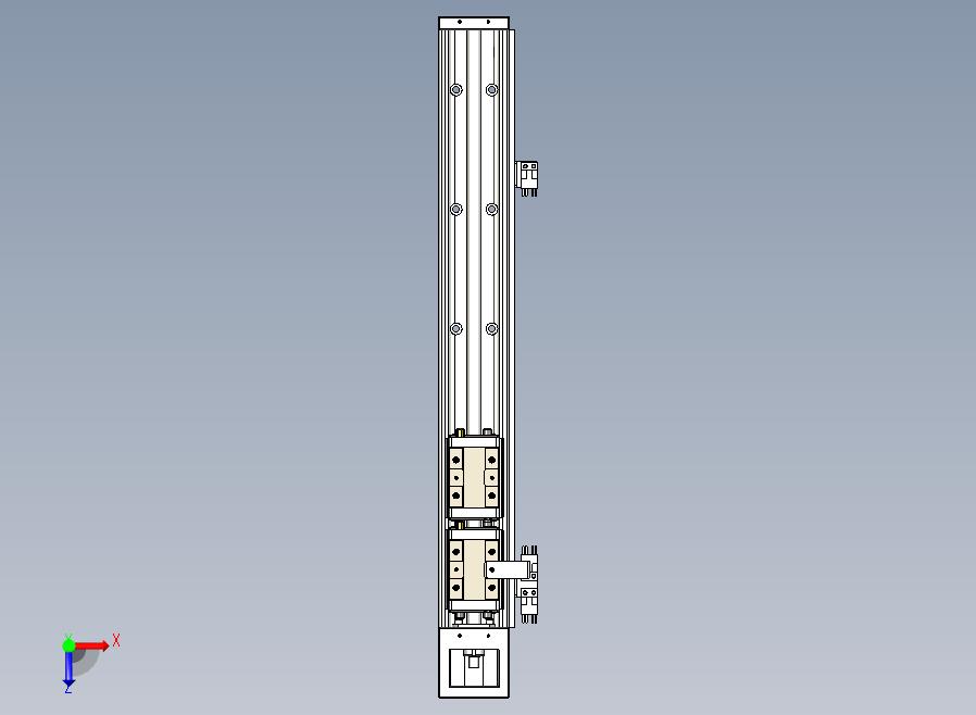 KK60-500A2-F0 模组 标准A2双滑座 KK60-A2-F0 替换上银