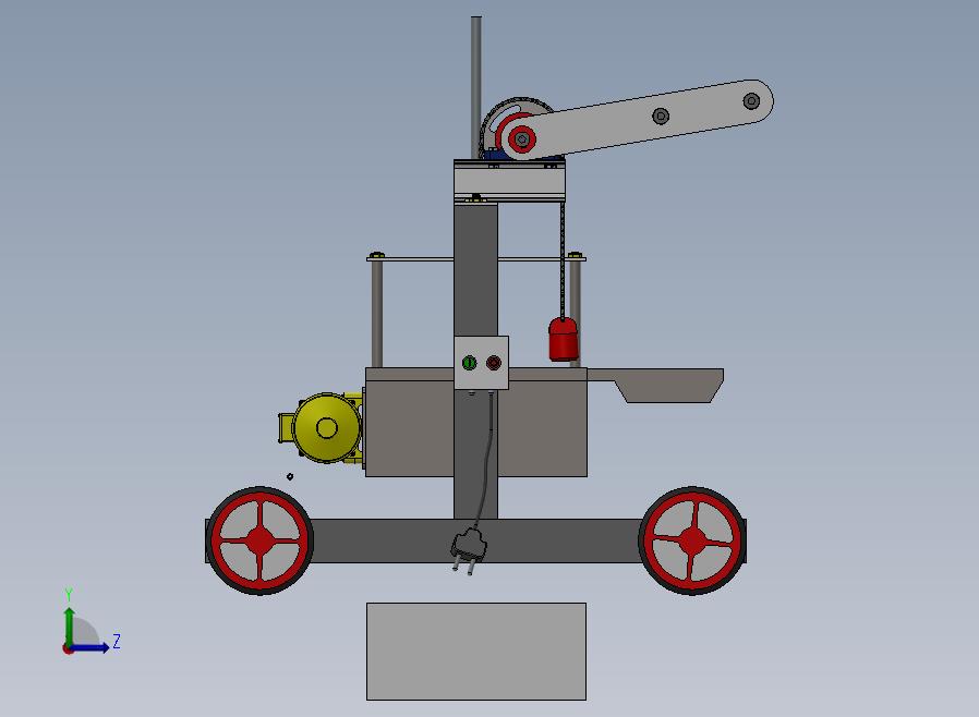 手动制砖机3D数模图纸+Solidworks设计