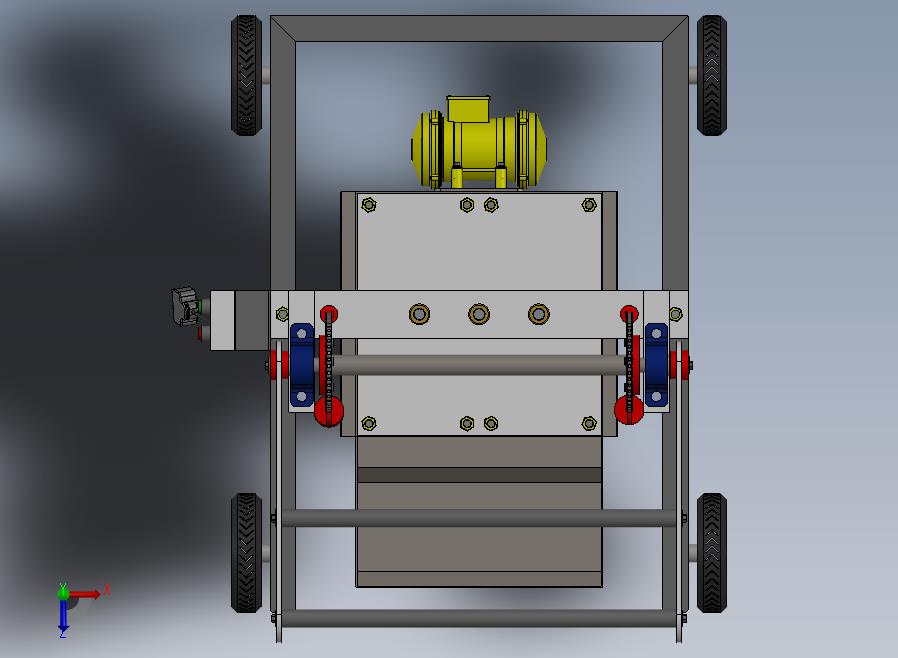 手动制砖机3D数模图纸+Solidworks设计