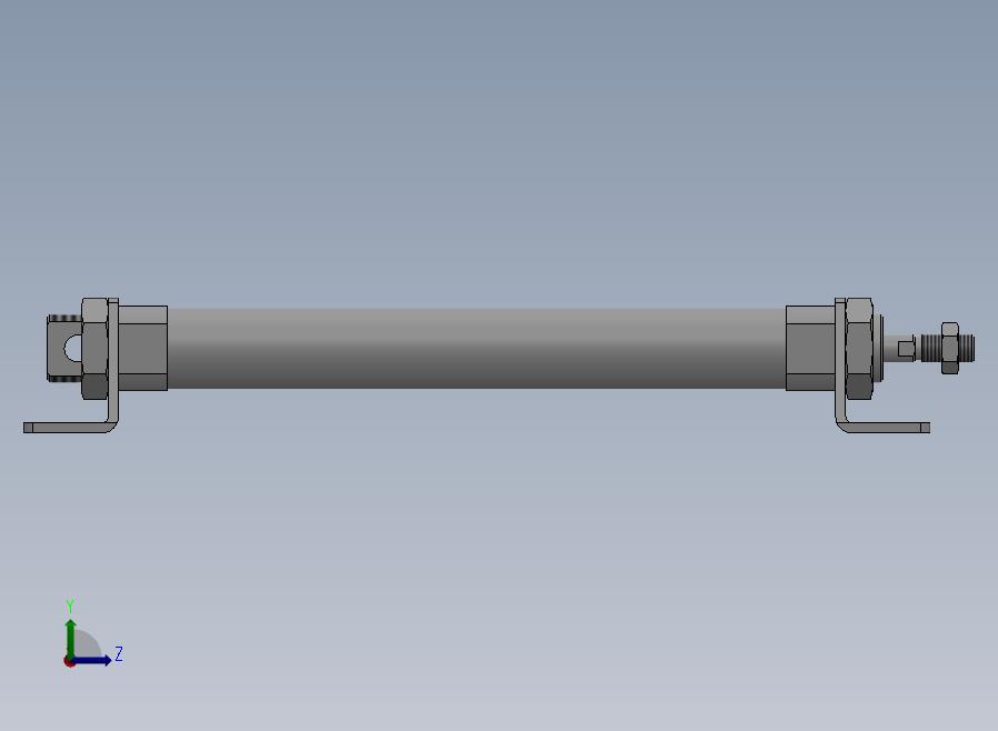 MF迷你气缸系列[MF-20x150-S-CA-LB]