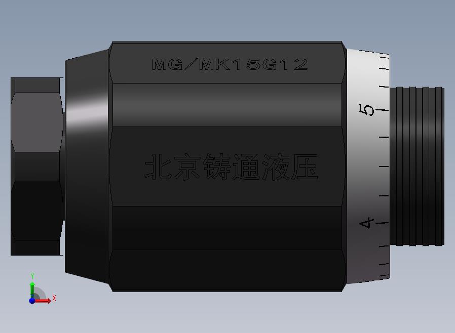 MG-MK15 单向节流阀