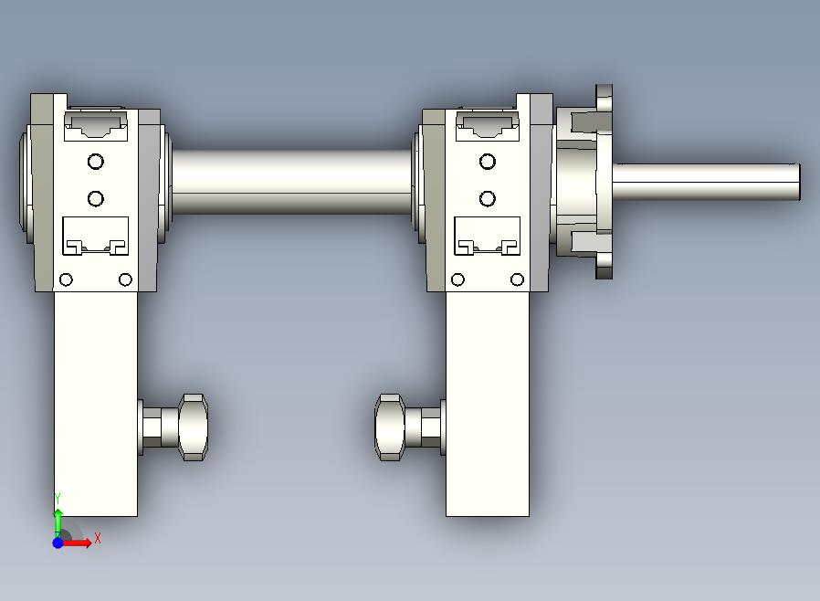 MK2STR-1BS-WA30-W240-C1滚子链小头部双驱动（1倍速）