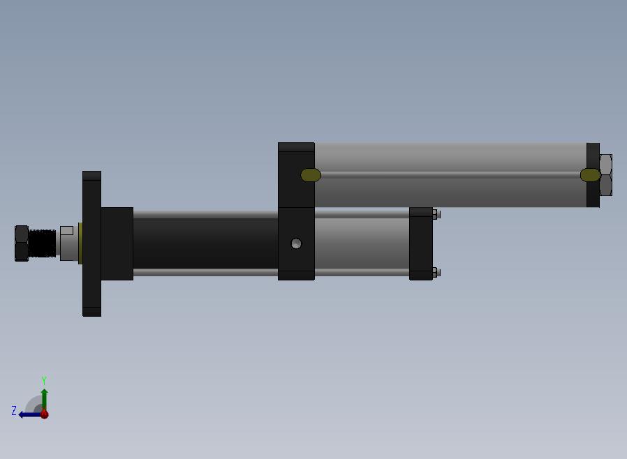 MPT-1T系列标准型[MPT-63-100-5-1T-M2-S1-0°]气压增压缸