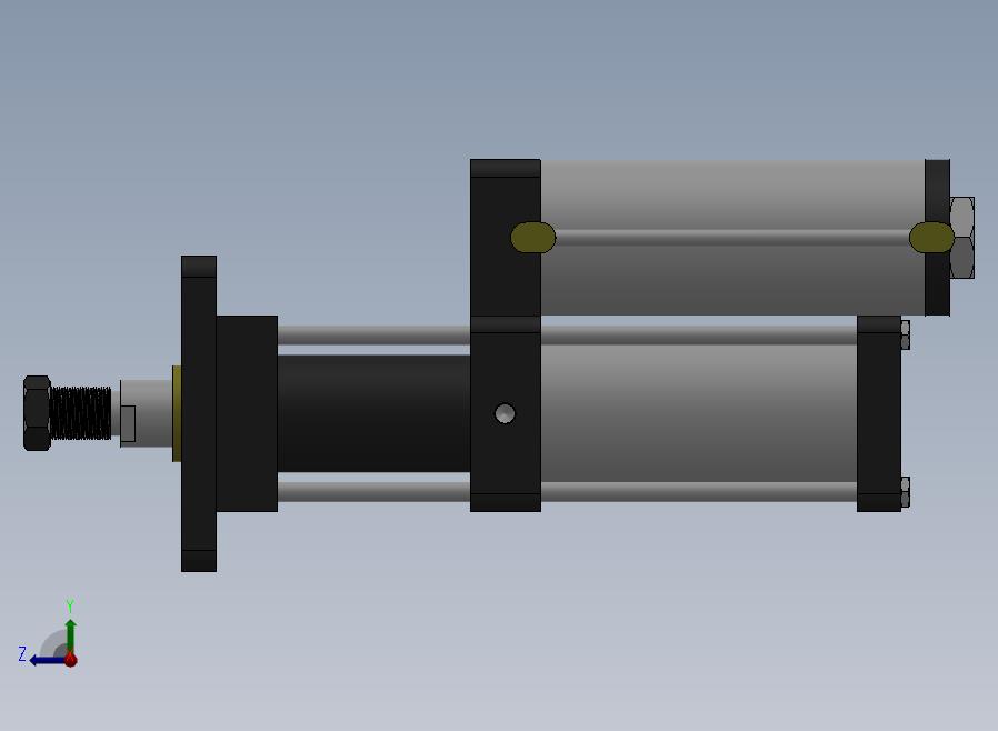 MPT-5T系列标准型[MPT-80-50-10-5T-M2-S1-0°]气压增压缸