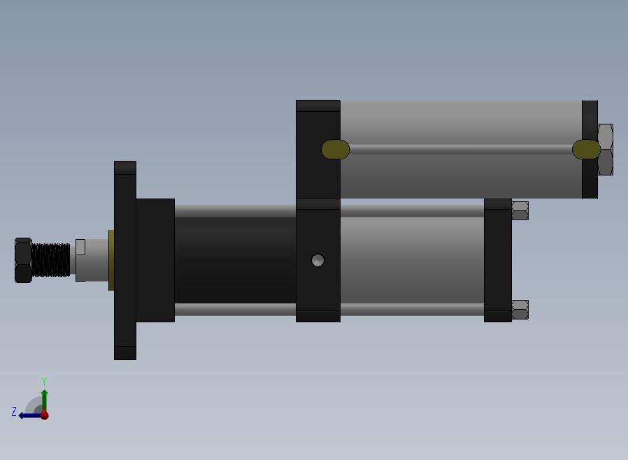 MPT-8T系列标准型[MPT-80-50-5-8T-M2-S2-0°]气压增压缸