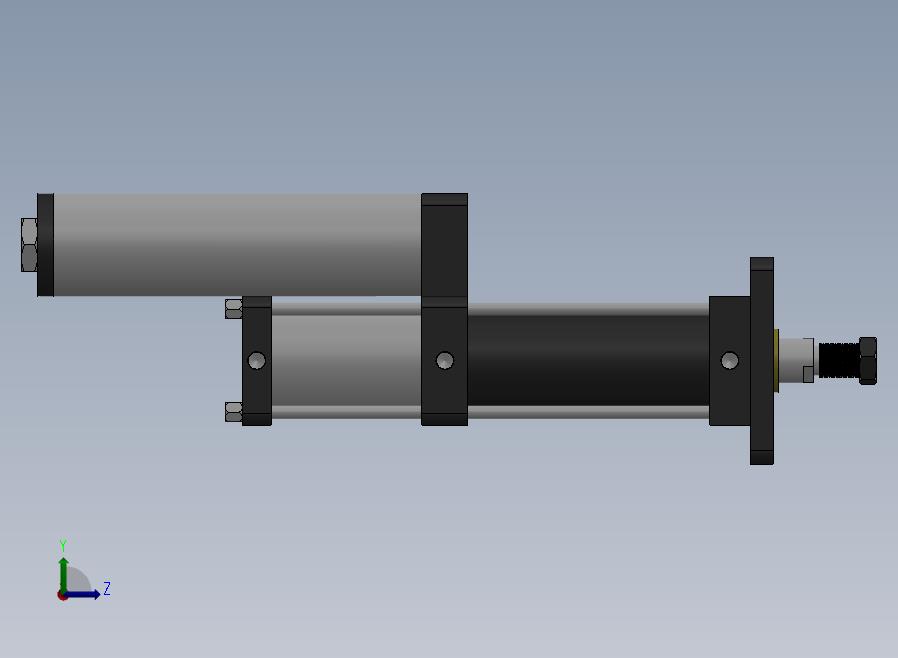 MPT-8T系列标准型[MPT-80-150-5-8T-M2-S2-0°]气压增压缸