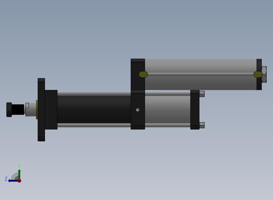 MPT-8T系列标准型[MPT-80-150-5-8T-M2-S2-0°]气压增压缸