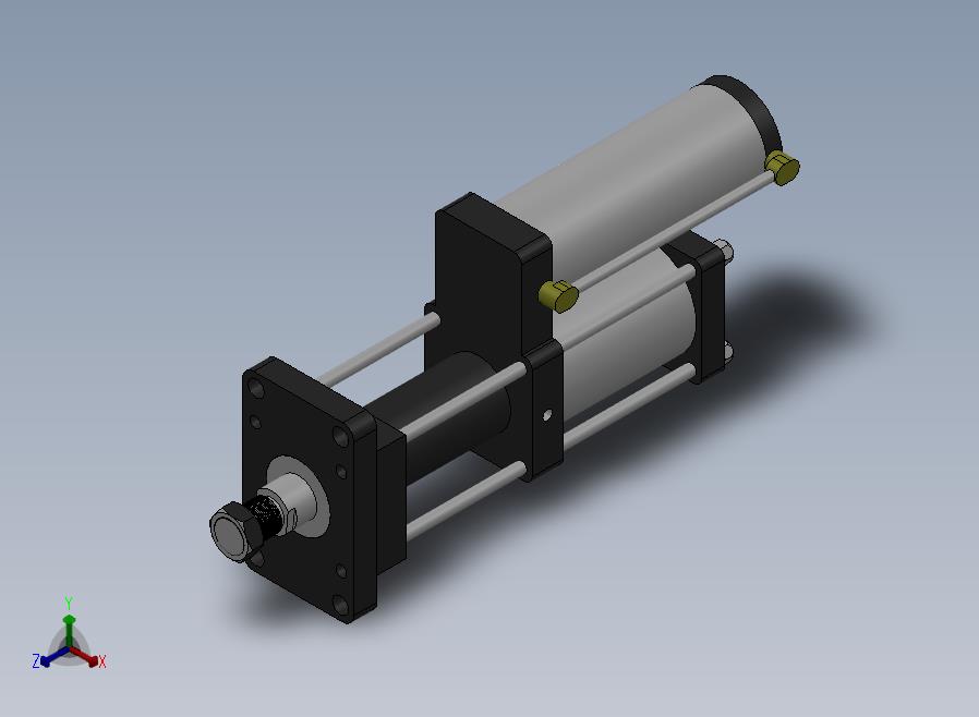 MPT-10T系列标准型[MPT-100-100-10-10T-M2-S1-0°]气压增压缸