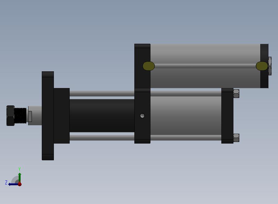 MPT-10T系列标准型[MPT-100-100-10-10T-M2-S1-0°]气压增压缸