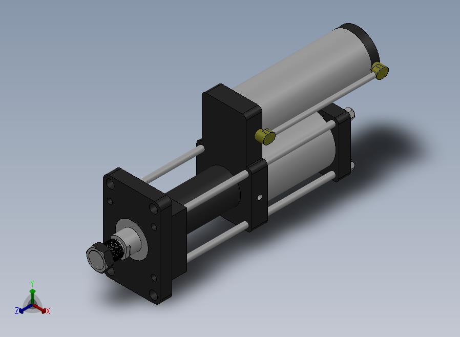 MPT-10T系列标准型[MPT-100-100-10-10T-M2-S1-0°]气压增压缸