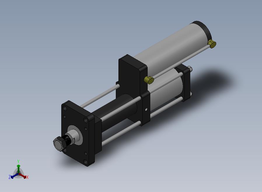 MPT-10T系列标准型[MPT-100-150-10-10T-M2-S1-0°]气压增压缸