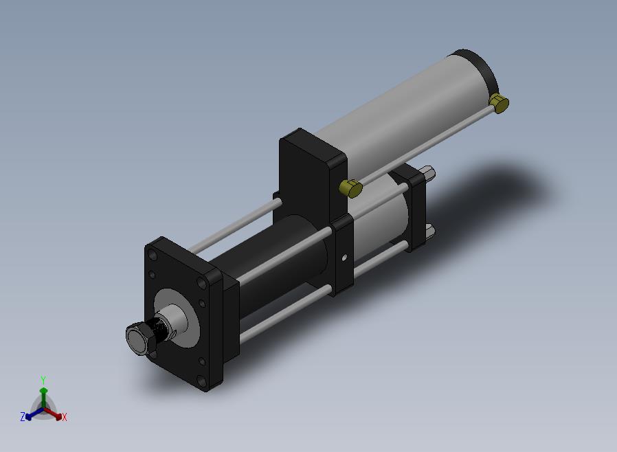 MPT-13T系列标准型[MPT-100-100-5-13T-M2-S1-0°]气压增压缸