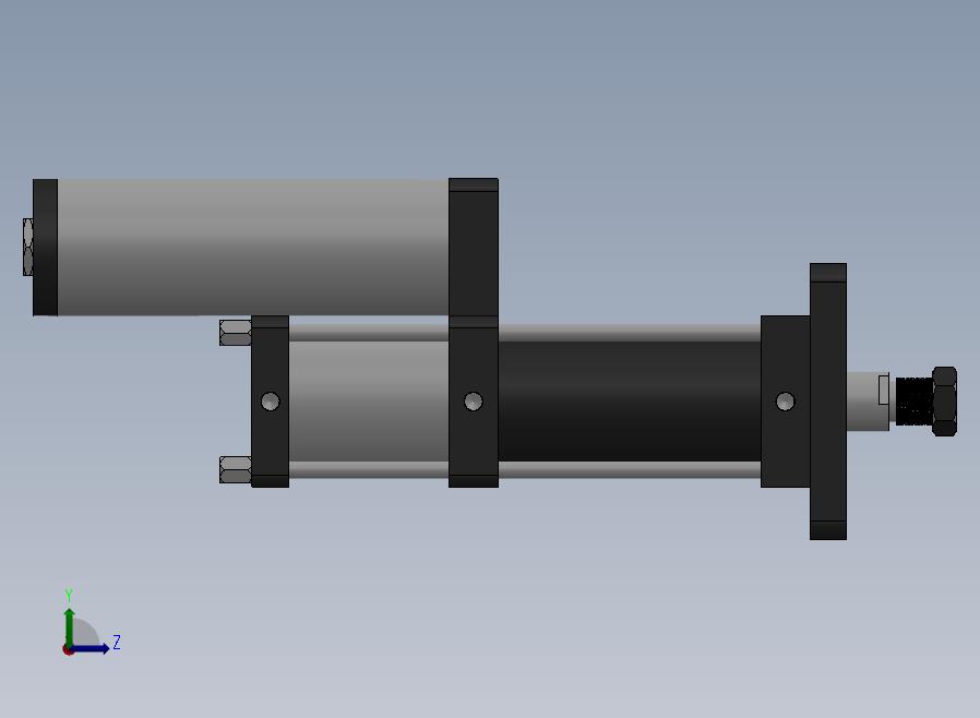 MPT-13T系列标准型[MPT-100-100-5-13T-M2-S1-0°]气压增压缸