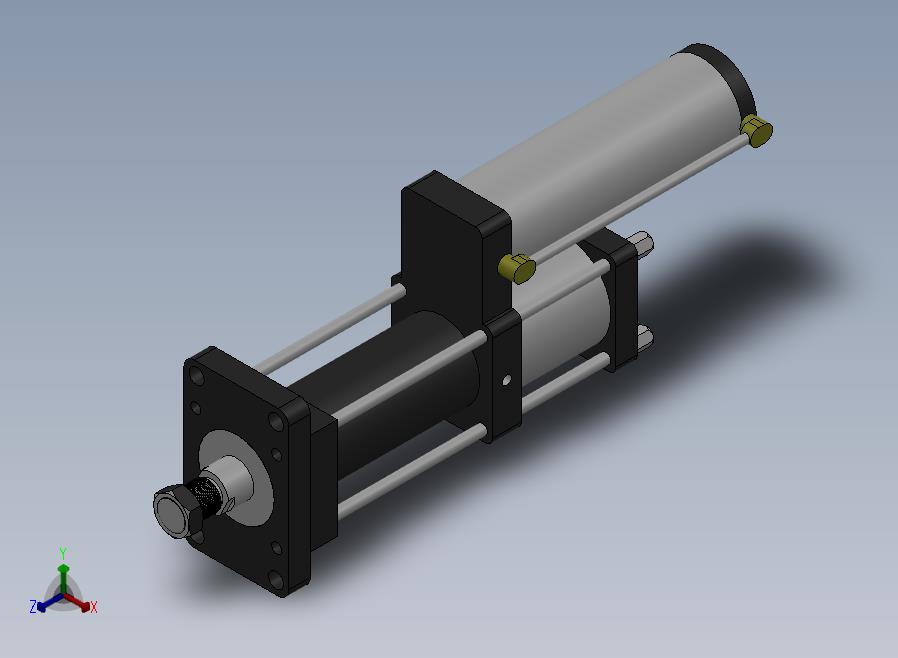 MPT-13T系列标准型[MPT-100-100-5-13T-M2-S1-0°]气压增压缸