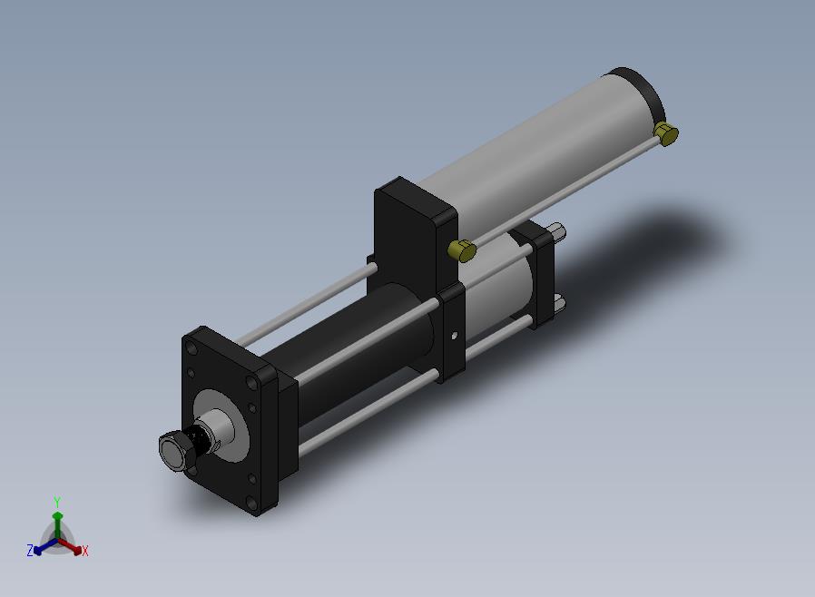 MPT-13T系列标准型[MPT-100-200-5-13T-M2-S1-0°]气压增压缸