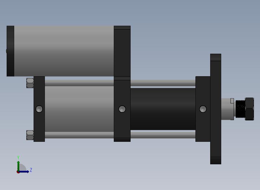 MPT-15T系列标准型[MPT-125-100-10-15T-M1-S2-0°]气压增压缸