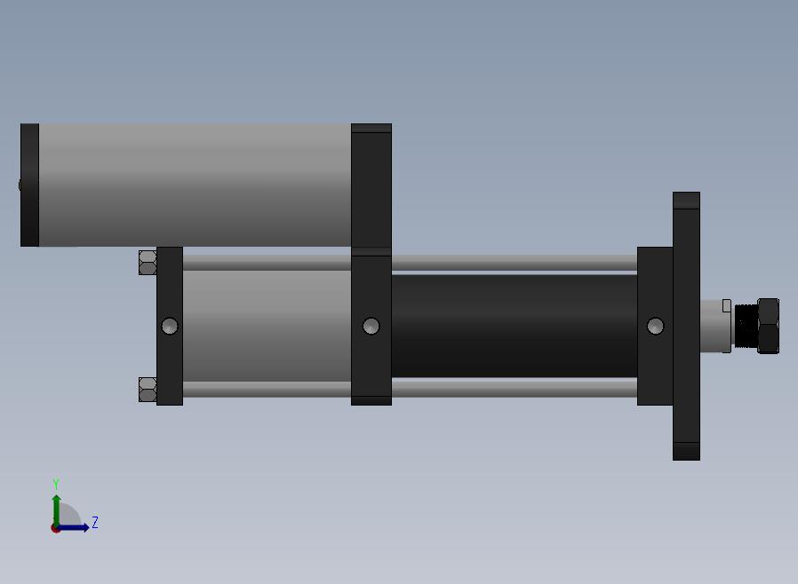 MPT-15T系列标准型[MPT-125-200-10-15T-M1-S2-0°]气压增压缸