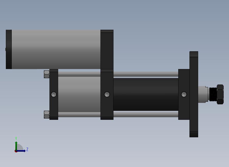 MPT-20T系列标准型[MPT-125-150-5-20T-M1-S1-0°]气压增压缸