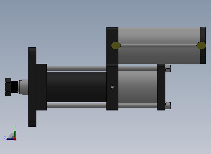 MPT-20T系列标准型[MPT-125-150-5-20T-M1-S1-0°]气压增压缸