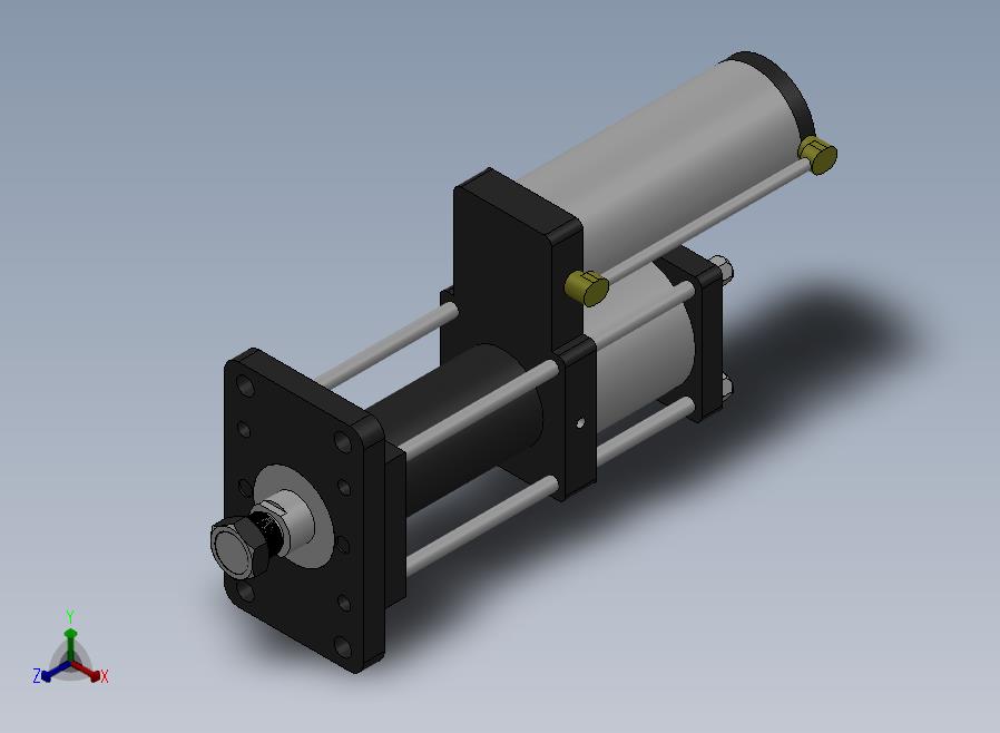 MPT-20T系列标准型[MPT-125-150-5-20T-M1-S1-0°]气压增压缸