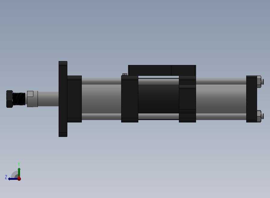 MPTF-5T系列快速型[MPTF-80-50-5-5T-M1-S1-0°]气压增压缸