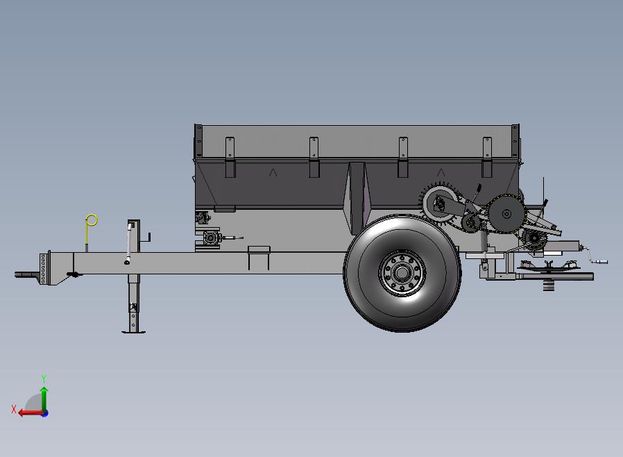 Adams HLS-3撒肥车组装