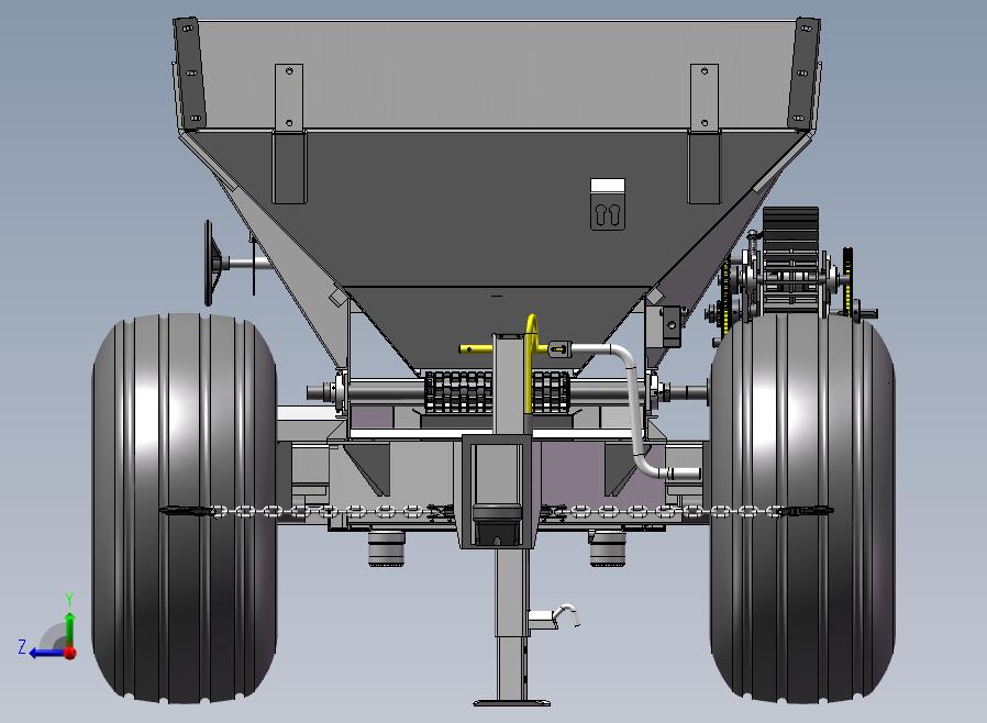 Adams HLS-3撒肥车组装