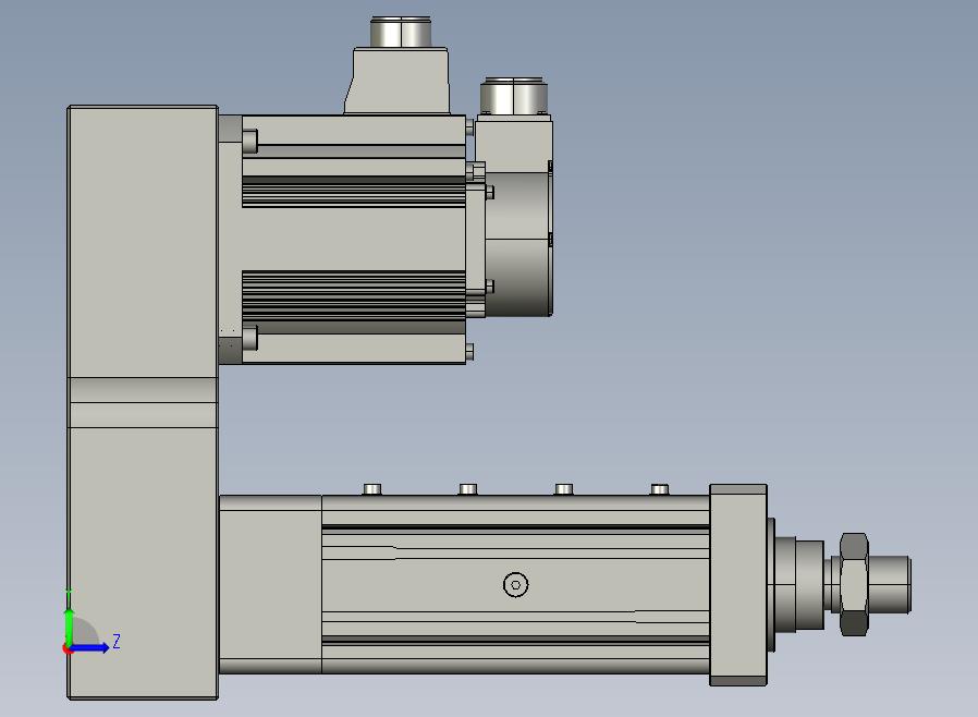 MTA80-50-P05-FF-P-P1500(2000)W-S3 MTA80电动缸 最大负载20KN 额定出力10KN 1500(2000)W电机间接安装