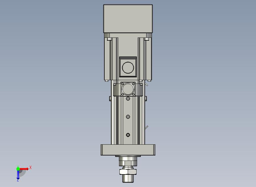 MTA80-100-P05-FF-P-P1500(2000)W-S3 MTA80电动缸 最大负载20KN 额定出力10KN 1500(2000)W电机间接安装