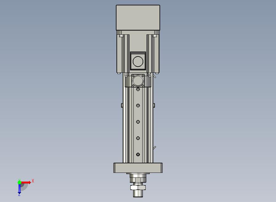 MTA80-200-P05-FF-P-P1500(2000)W-S3 MTA80电动缸 最大负载20KN 额定出力10KN 1500(2000)W电机间接安装