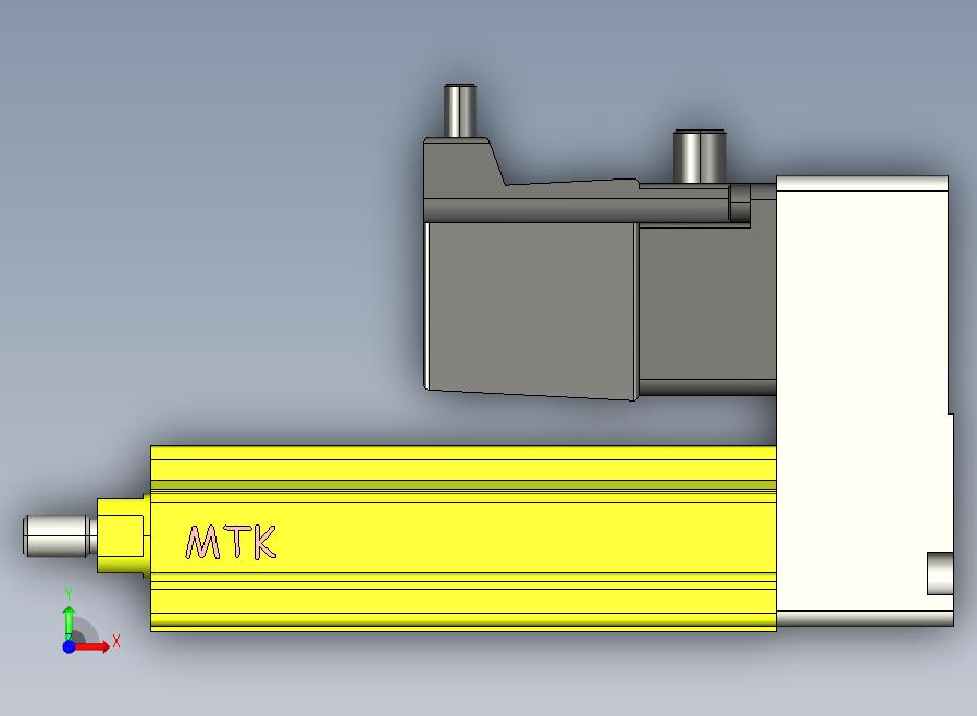 MTC16-50-P#-P-P050WMTC16电动缸 电机折装 本体宽35mm 最大负荷8KG 最大行程300mm