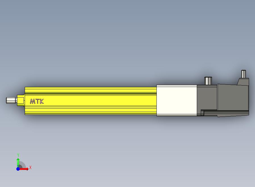 MTC16-100-P#-D-P050WMTC16电动缸 电机直连 本体宽35mm 最大负荷8KG 最大行程300mm