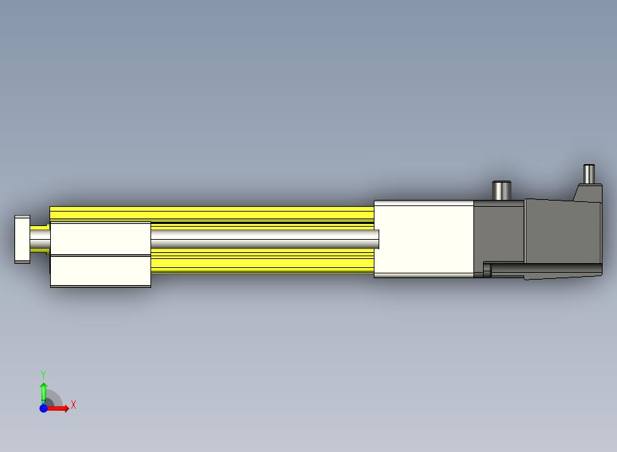 MTC16-100-P#-D-P050W-RMTC16电动缸 电机直连 本体宽35mm 最大负荷8KG 最大行程300mm 带导杆