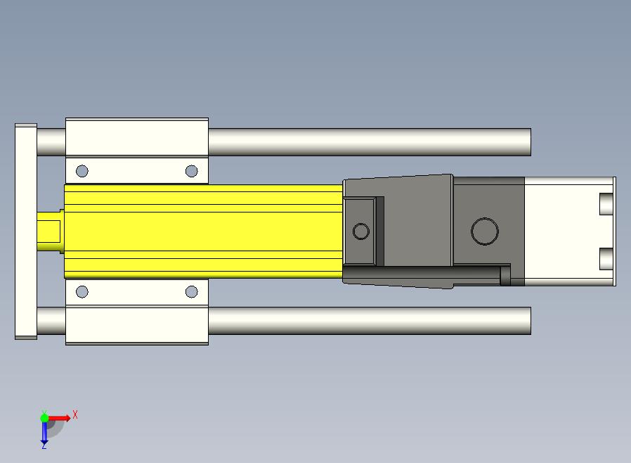 MTC16-100-P#-P-P050W-RMTC16电动缸 电机折装 本体宽35mm 最大负荷8KG 最大行程300mm 带导杆