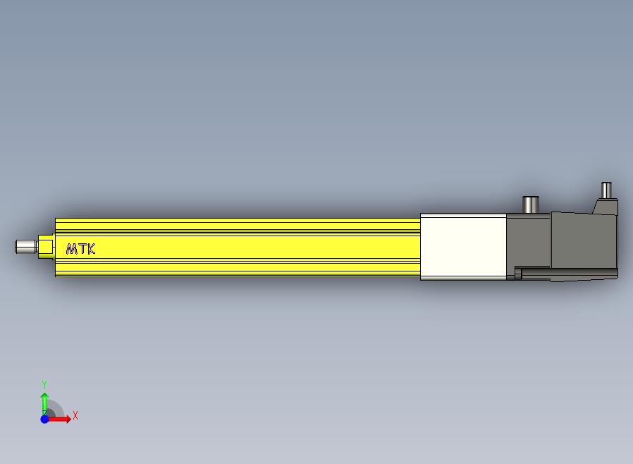 MTC16-150-P#-D-P050WMTC16电动缸 电机直连 本体宽35mm 最大负荷8KG 最大行程300mm