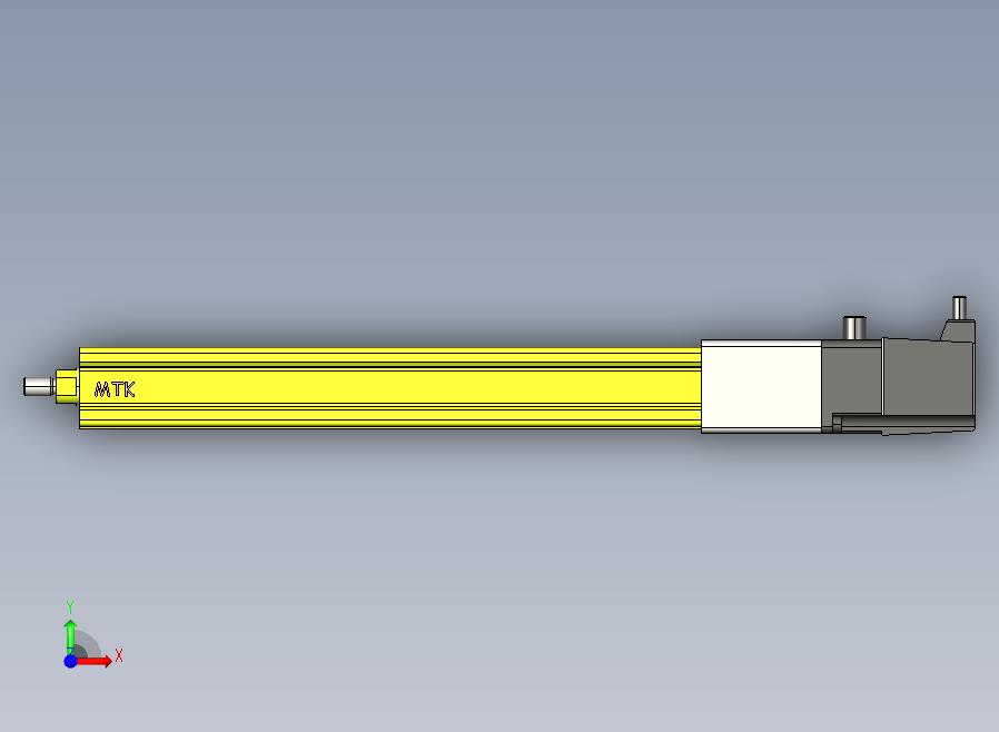 MTC16-200-P#-D-P050WMTC16电动缸 电机直连 本体宽35mm 最大负荷8KG 最大行程300mm