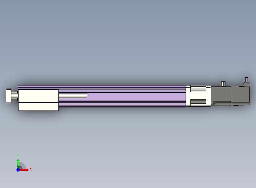 MTC25-250-P#-D-M100W-RMTC25电缸 100W伺服电机直连 带导杆