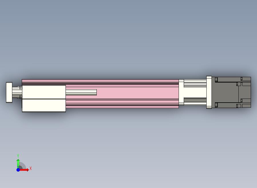 MTC32-200-P#-D-M200W-R MTC32电缸 200W伺服电机直连 带导杆支架