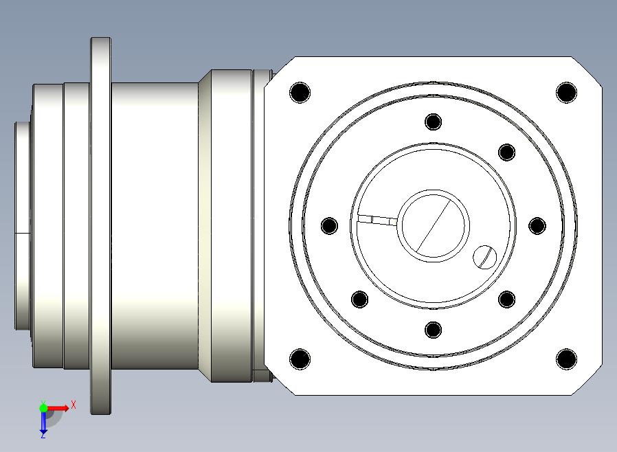 MTDR-110-L1-24 MTDR-110 盘式输出 精密直角行星减速机