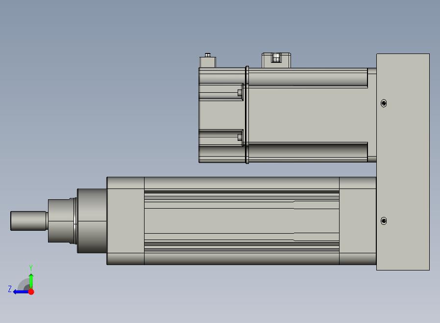 MTE63-50-P10-P-M750W-I-S3 MTE63电动缸 最大负载300kg 最大推力2560N 750W电机间接安装