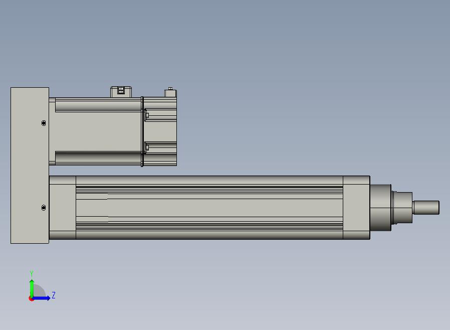 MTE63-200-P10-P-M750W-I-S3 MTE63电动缸 最大负载300kg 最大推力2560N 750W电机间接安装