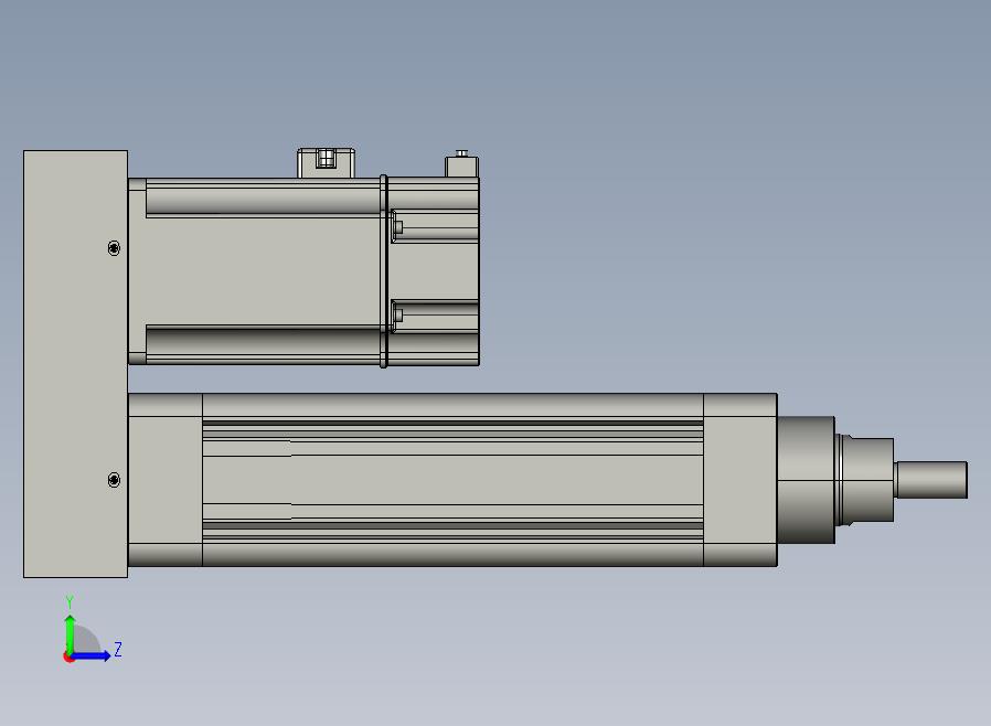 MTE63-100-P10-P-M750W-I-S3 MTE63电动缸 最大负载300kg 最大推力2560N 750W电机间接安装