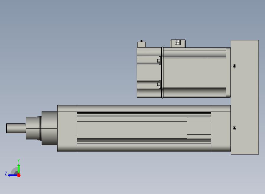 MTE63-100-P10-P-M750W-I-S3 MTE63电动缸 最大负载300kg 最大推力2560N 750W电机间接安装